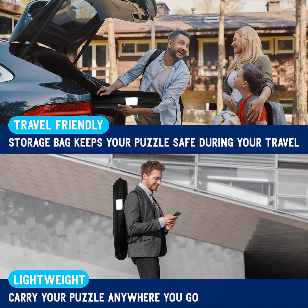 Gourbette carrying case enables easy transport of puzzle projects
