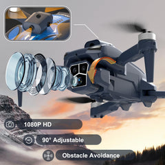 Govogorc F179 drone with brushless motors for smoother, longer-lasting flight