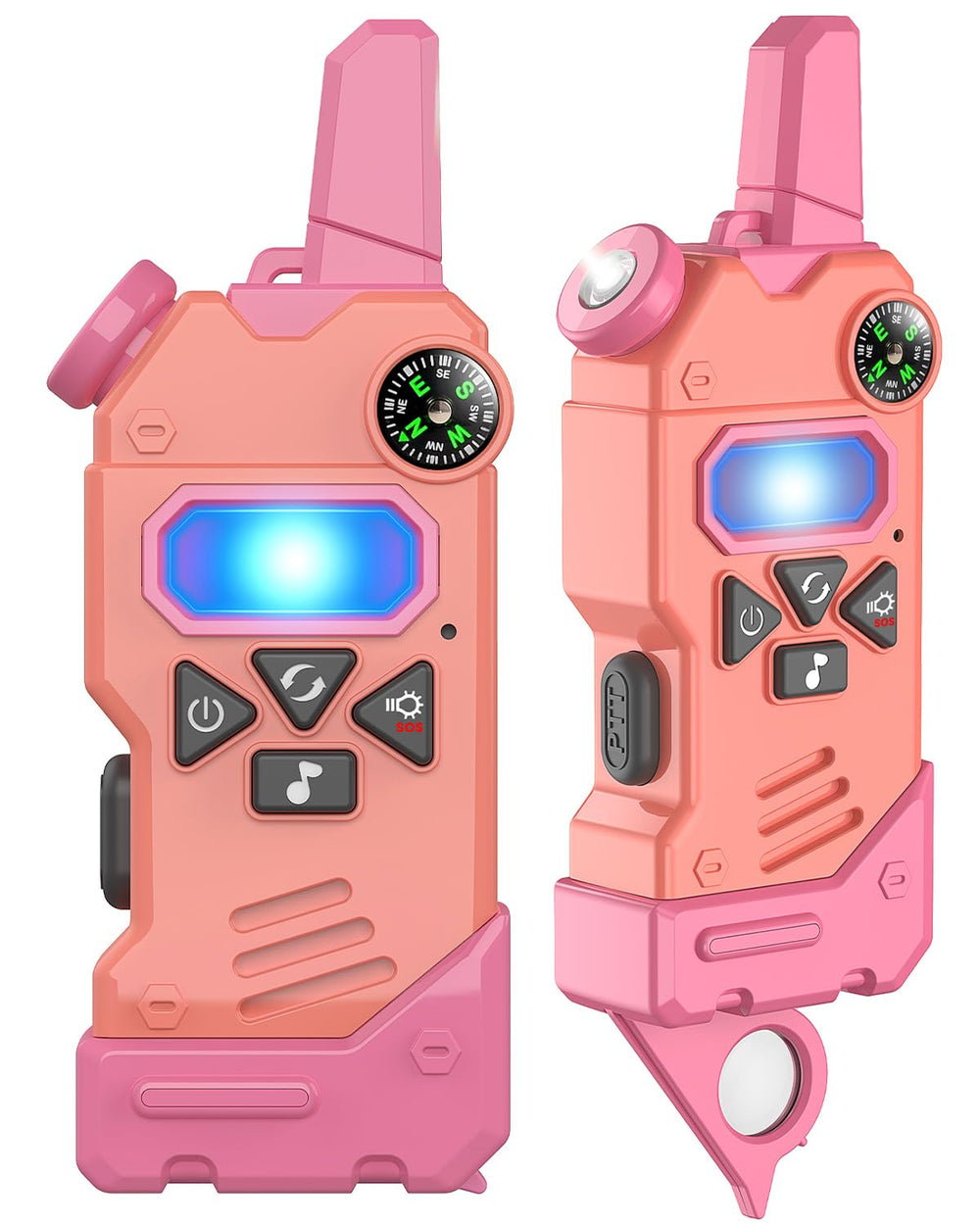 Gowtimly walkie talkies for kids with five color channels for easy play communication.