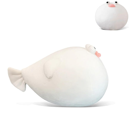 Goylmc Puffer Fish Plush 24.5-inch for cozy decor and hugs