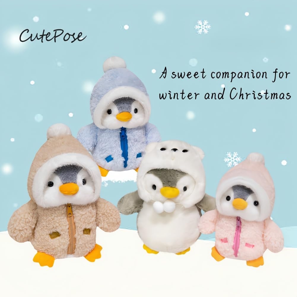 GPPYMX penguin plush two-pack display offers a ready gift idea.