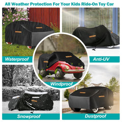 GRABADO 420D material detail shows durable triple-coated fabric for long-lasting protection