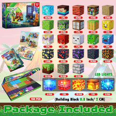 GraceDuck LED light-up blocks highlight colorful play and easy castle decoration.