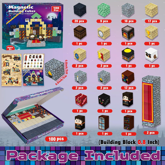 GraceDuck Magic House building play set supports imaginative construction