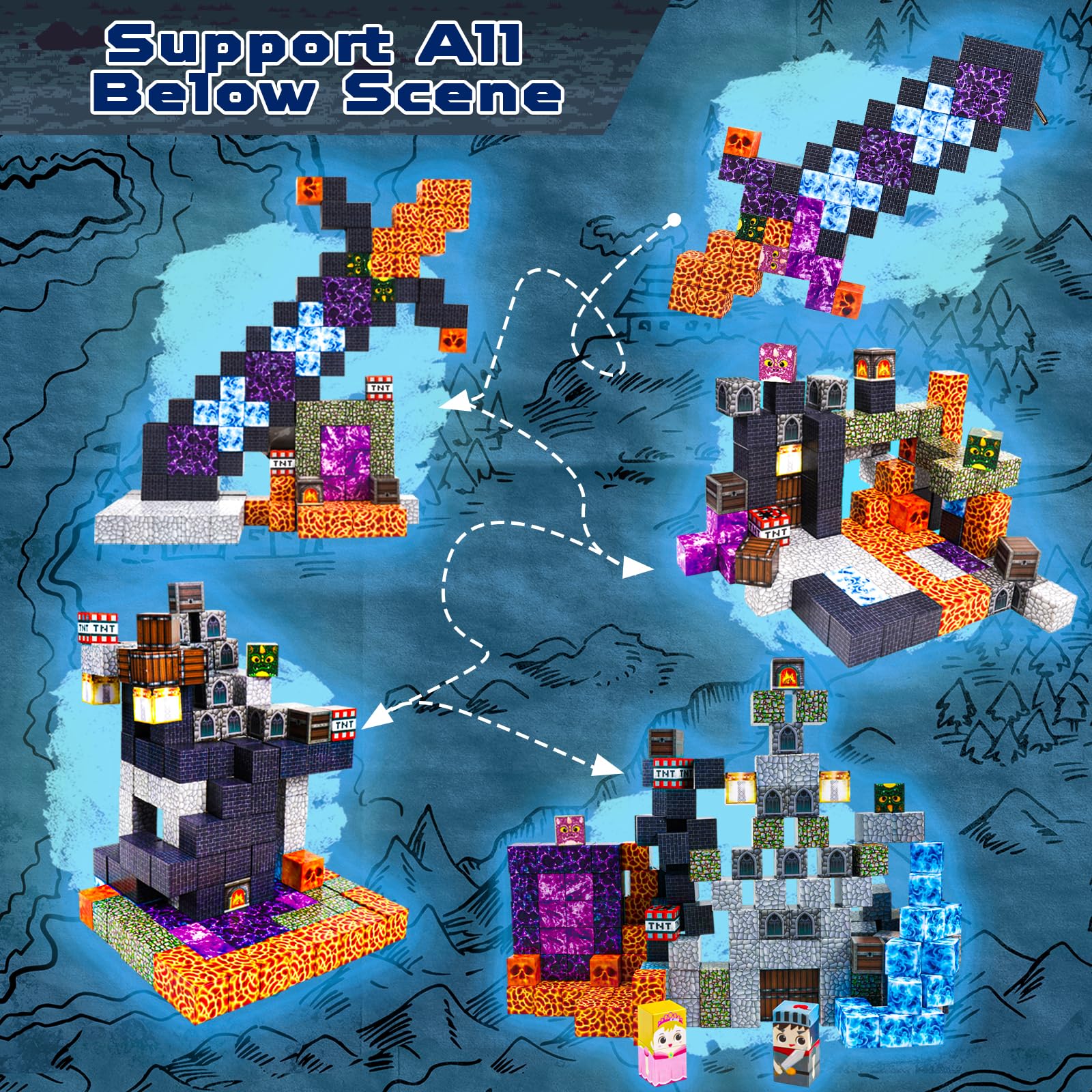 GraceDuck idea booklet guides story-driven builds and pattern exploration