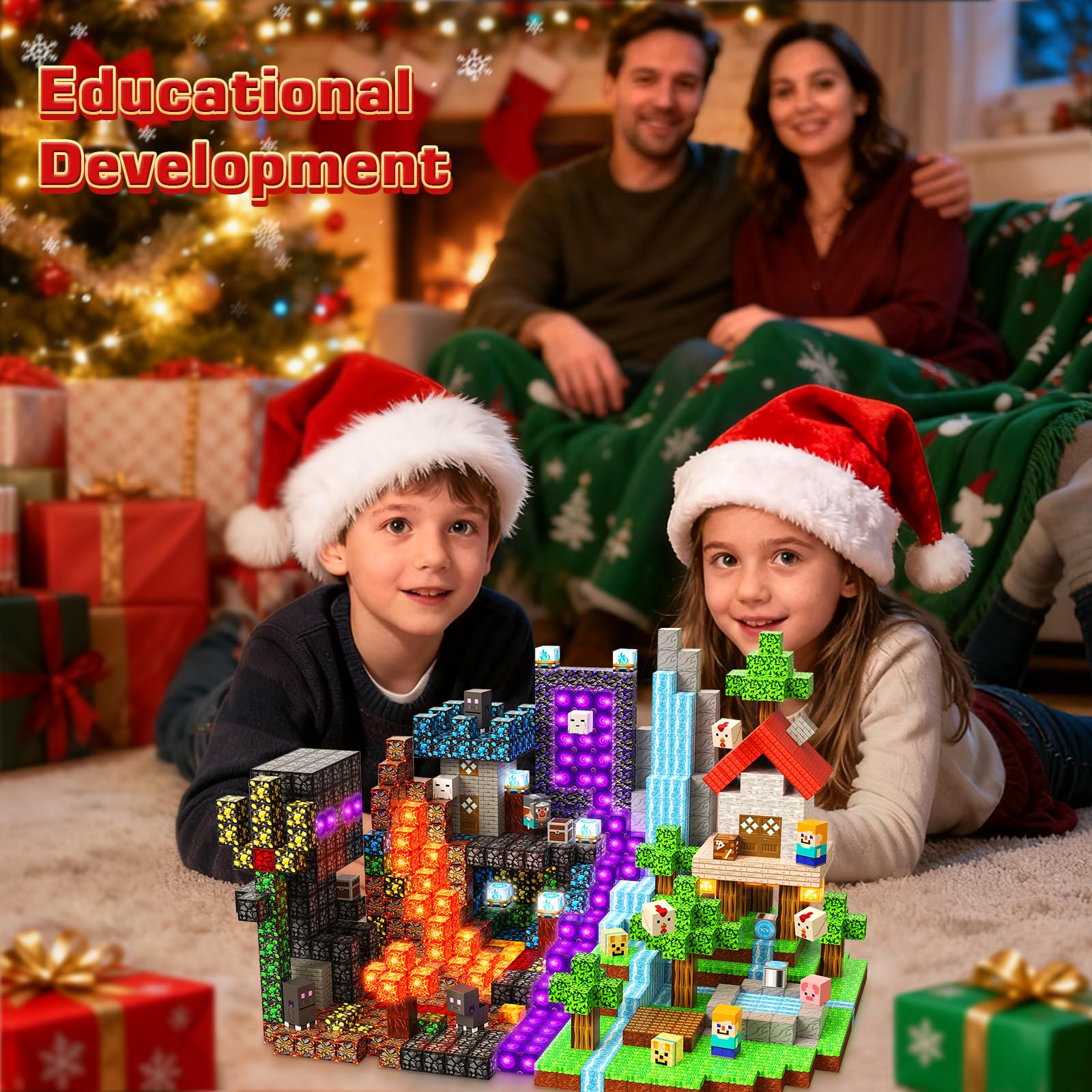 GraceDuck multi-color pieces promote color recognition and pattern creation