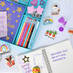 GRACELOOK 8-color pen set enables vivid journaling and doodling