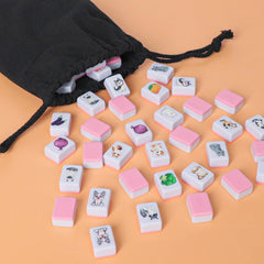 GRACIAS tile set with dice and blanks enhances classic mahjong options