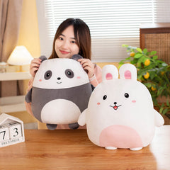 Grafingy Penguin Plush Pillow soft velvet finish enhances tactile comfort for kids.