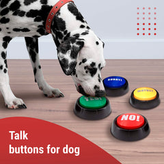 Granatan colorfully colored buzzer set in red, yellow, green, blue