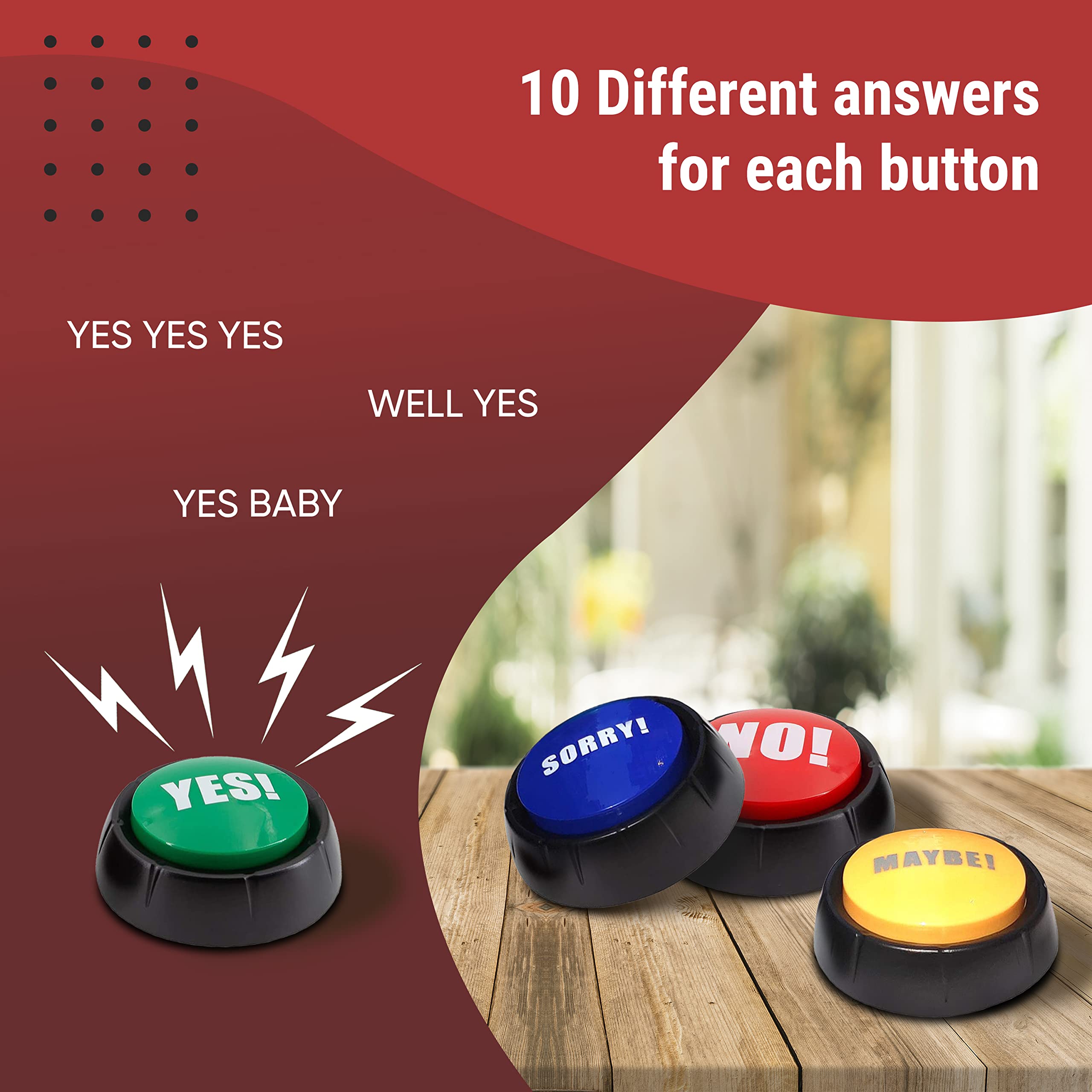 Granatan durable ABS buzzers designed for frequent use