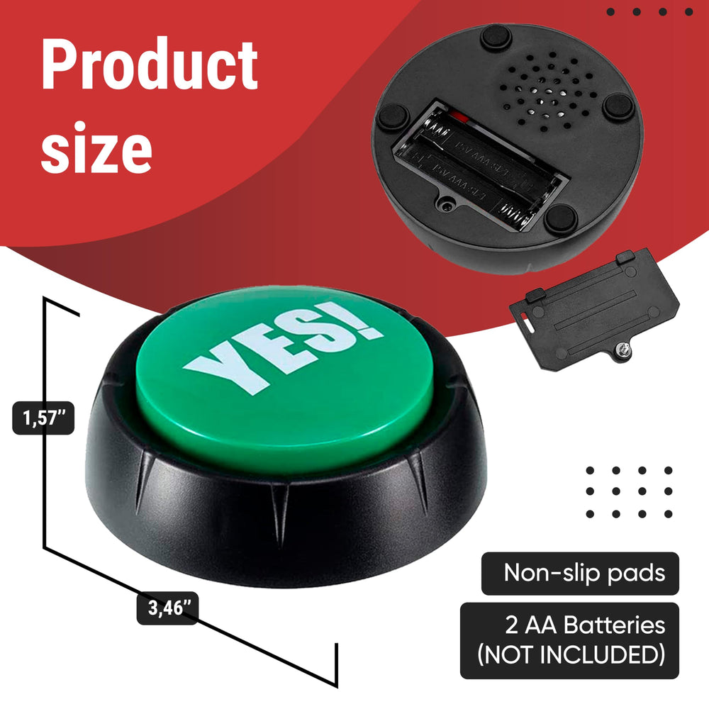 Granatan sound button ideal for classroom prompts and quick responses
