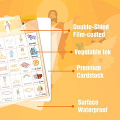 GRANDLMOON family-friendly Bible Bingo promotes shared learning on the go.