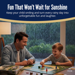 Grandma Smiley's What About Baseball Board Game basic and advanced modes for all ages.