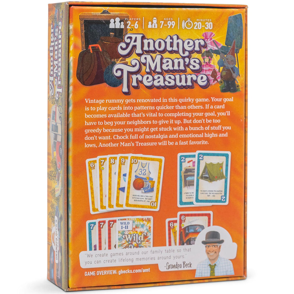 Grandpa Beck's Another Man's Treasure players competing in a fast-paced round