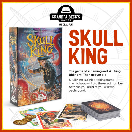 Grandpa Beck's Skull King pirates card adds bold twists for groups.