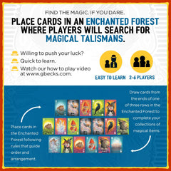 Players collecting cards to score clever combos in Toil & Troublez
