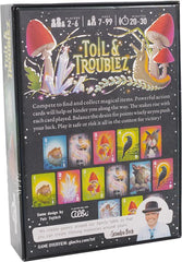 Dynamic play captured during a family game night with Toil & Troublez