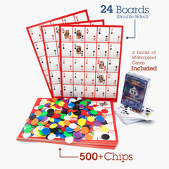 Grandsail Pokeno layouts showcase 48 unique Keno configurations.
