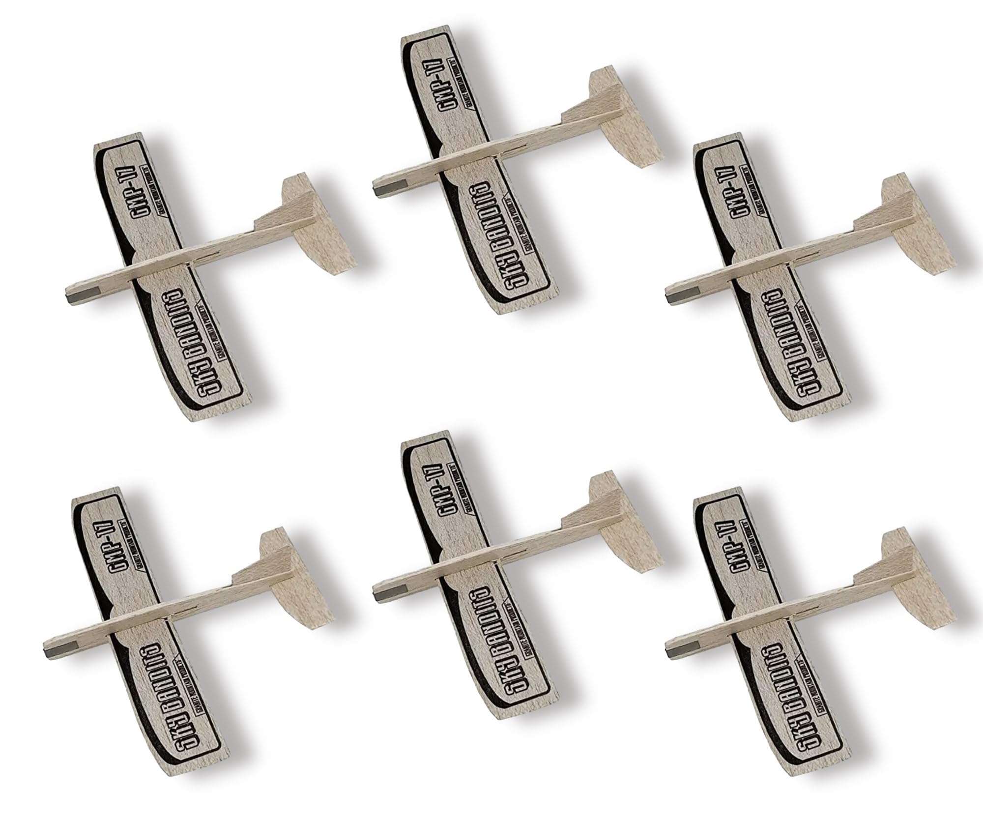 Granite Mountain balsa gliders in a protective box for safe storage.