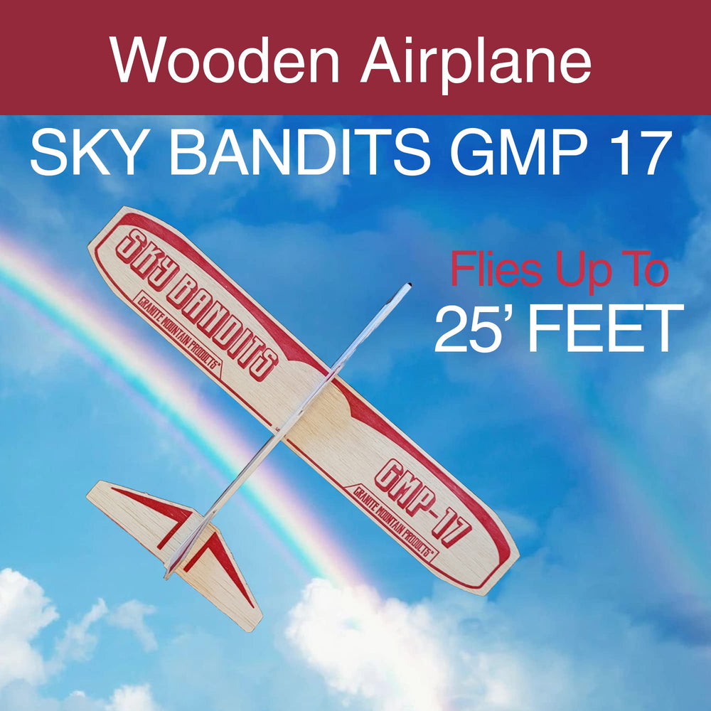 Granite Mountain Products outdoor fun with hand-launched toy planes