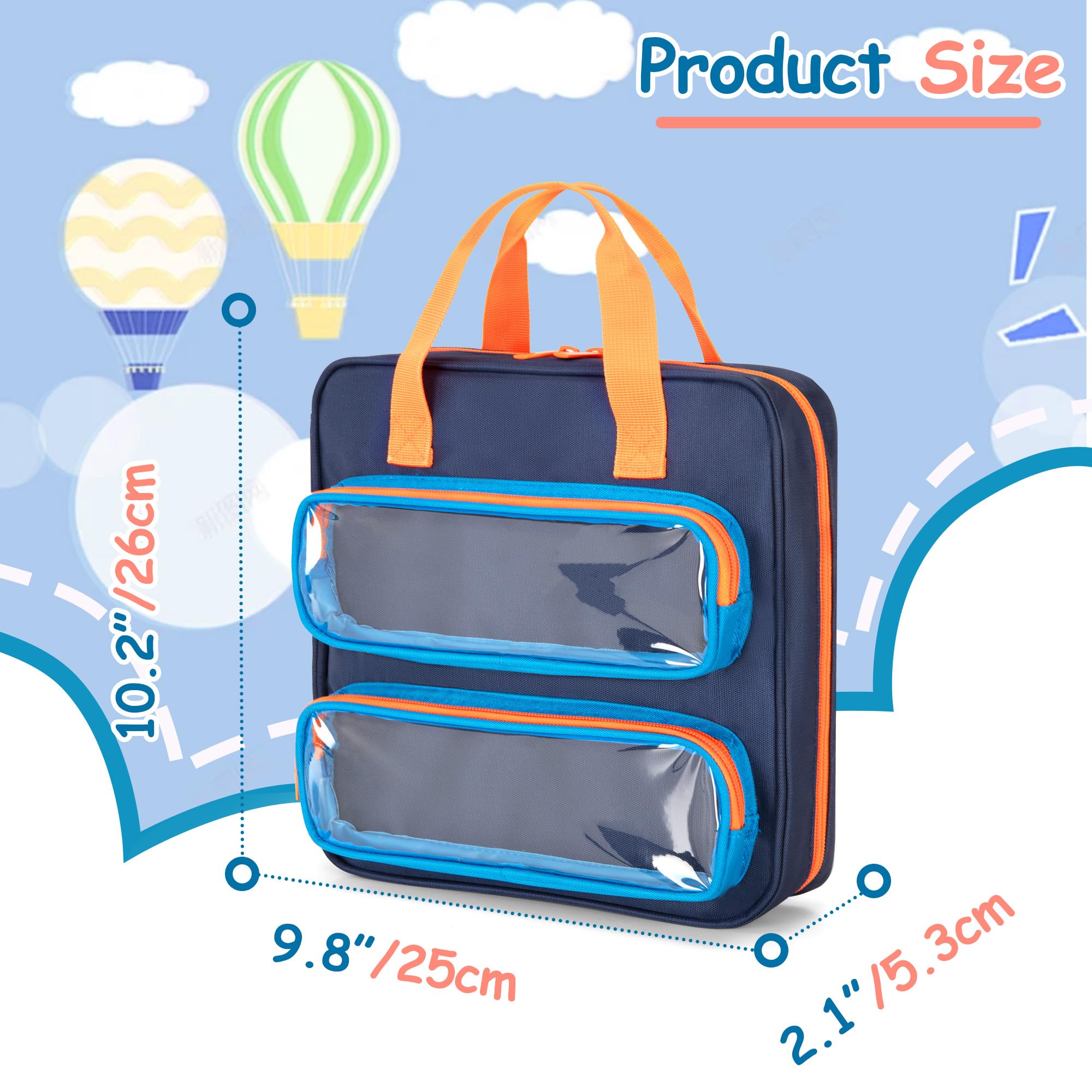 GRAOSO carrying case contrasting stitching adds color and fashion.