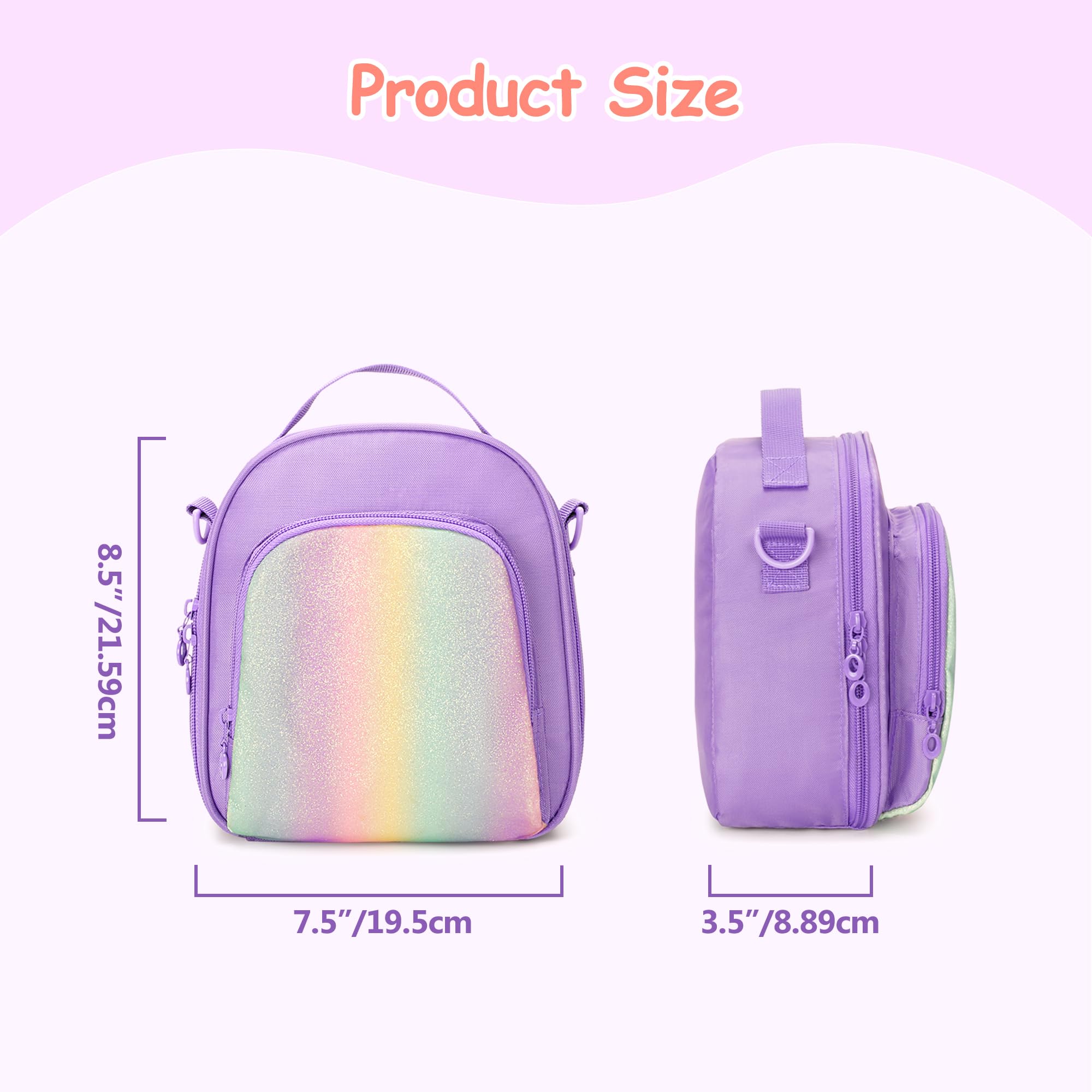 GRAOSO case with handle and detachable strap for versatile transport