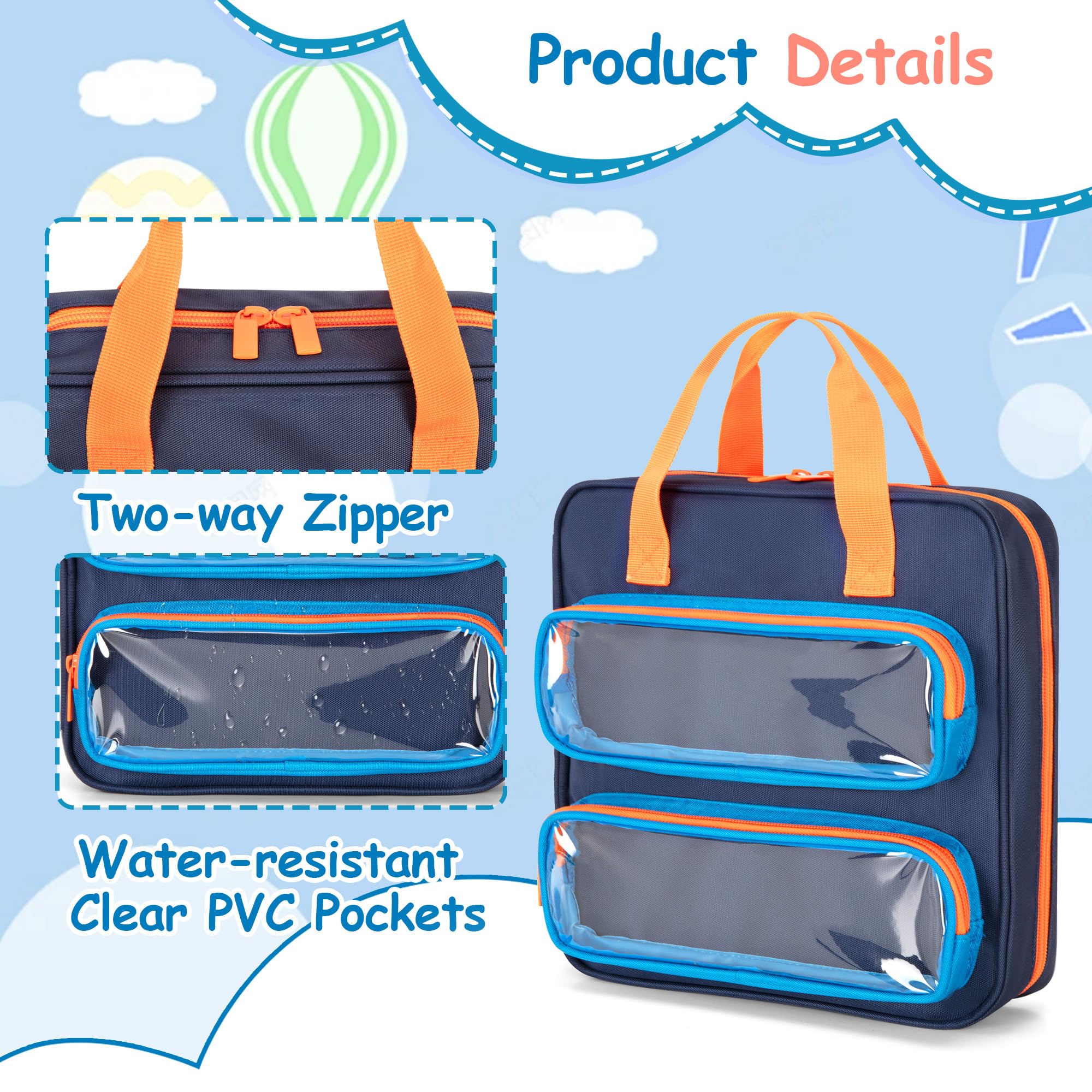 GRAOSO carrying case lightweight handle for easy transport.