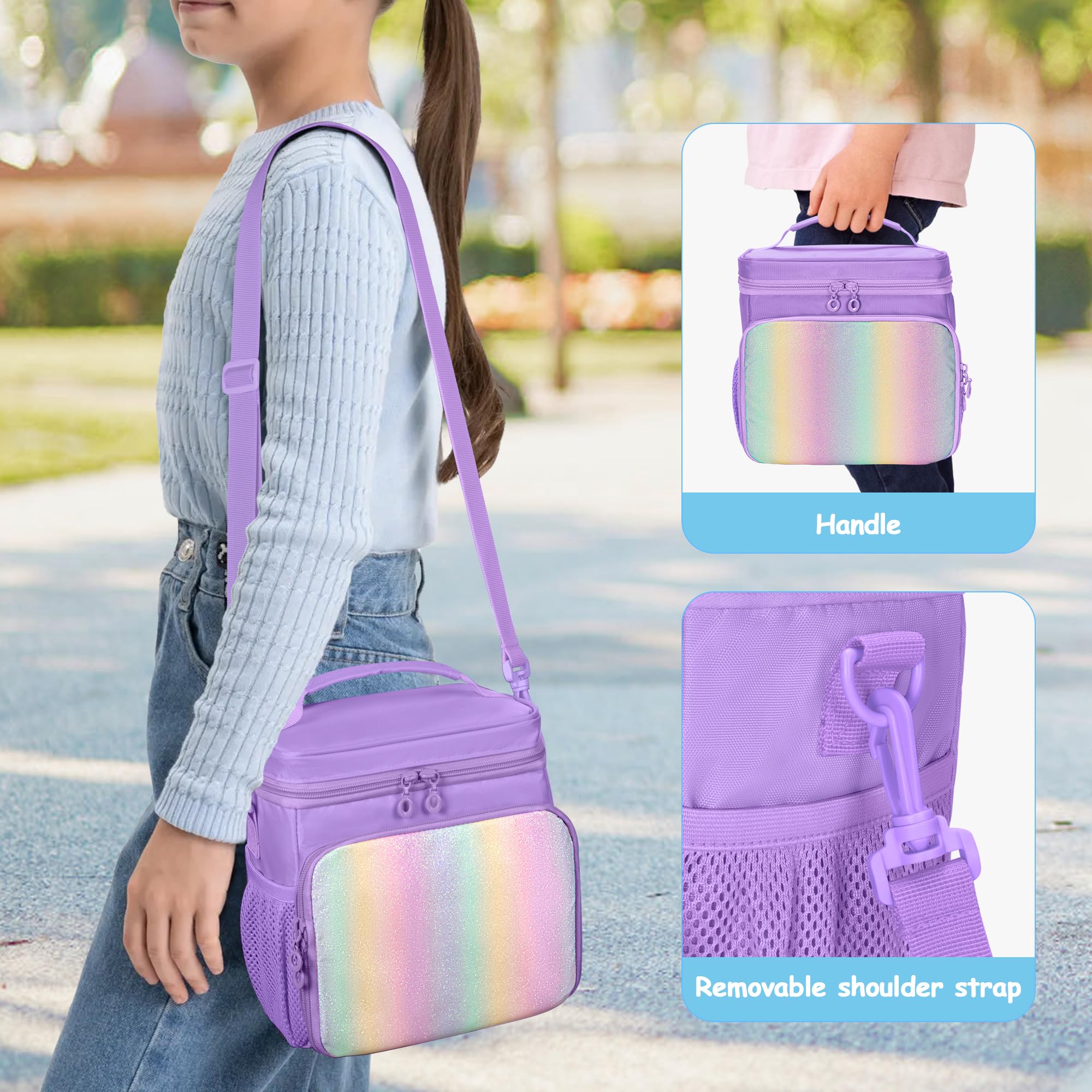 GRAOSO side mesh pockets hold accessories like cables.