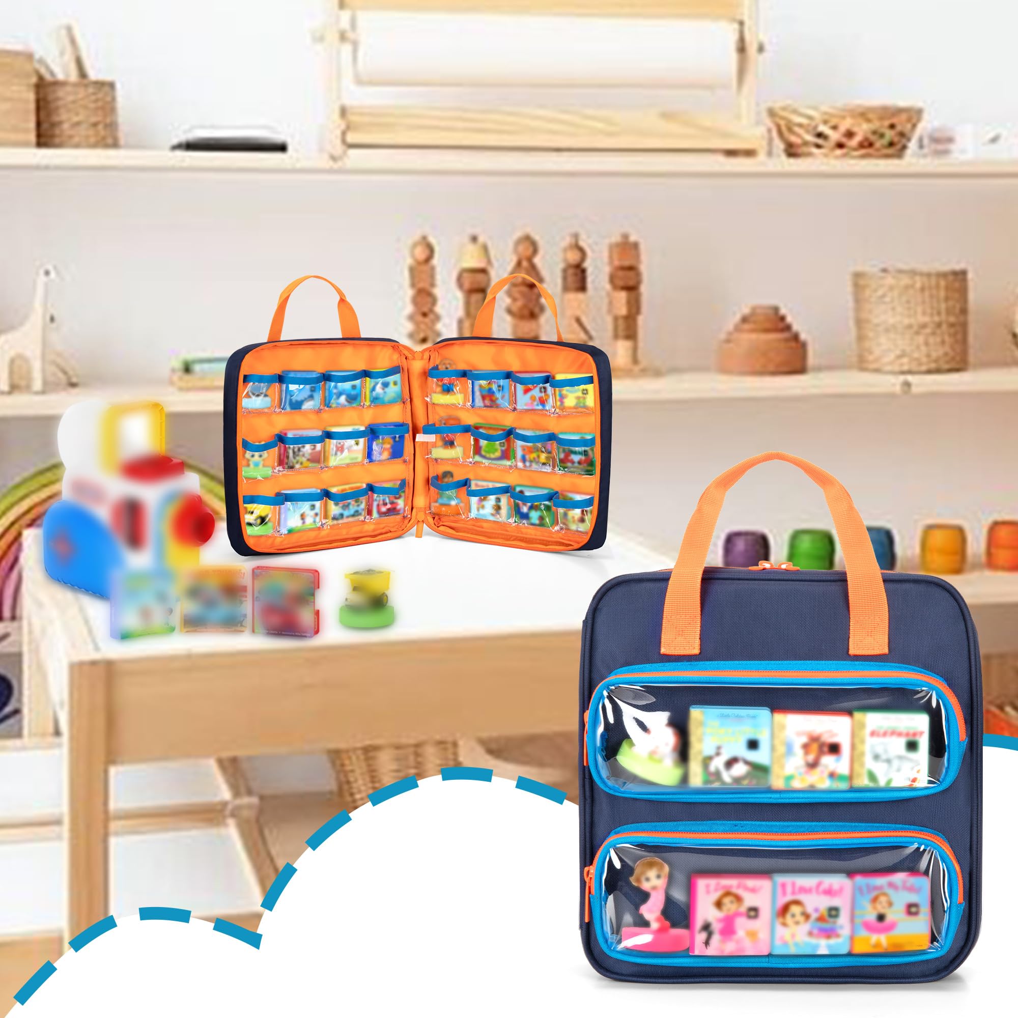 GRAOSO carrying case compact size for travel and storage.