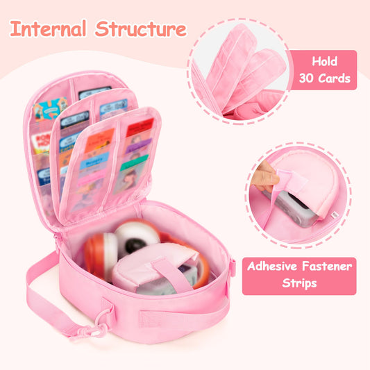 GRAOSO case card slots organize up to 30 cards for quick selection.