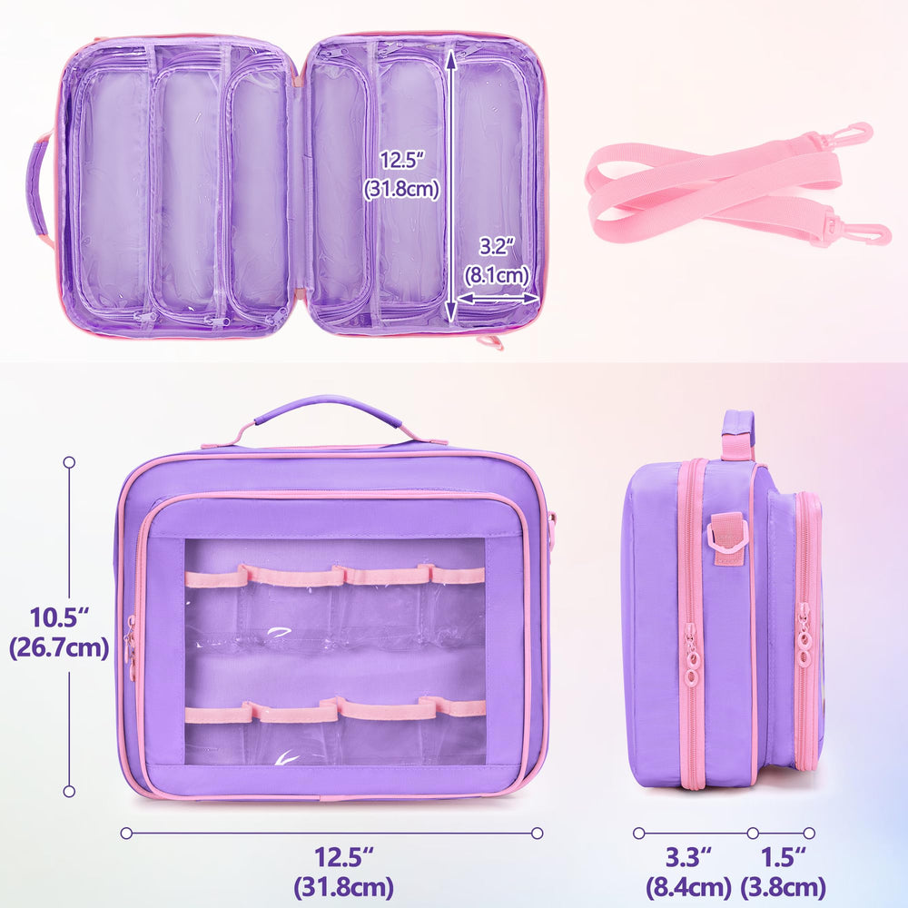 GRAOSO durable two-way zippers design for fast organization