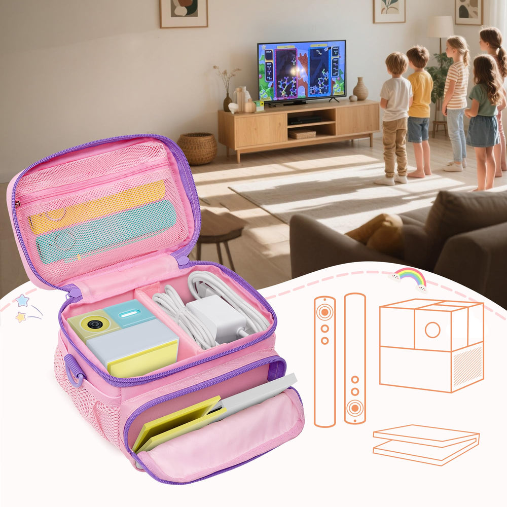 Compact GRAOSO case dimensions fit Nex Playground setups for travel
