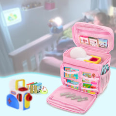 Compact, lightweight bag ideal for story time outings.