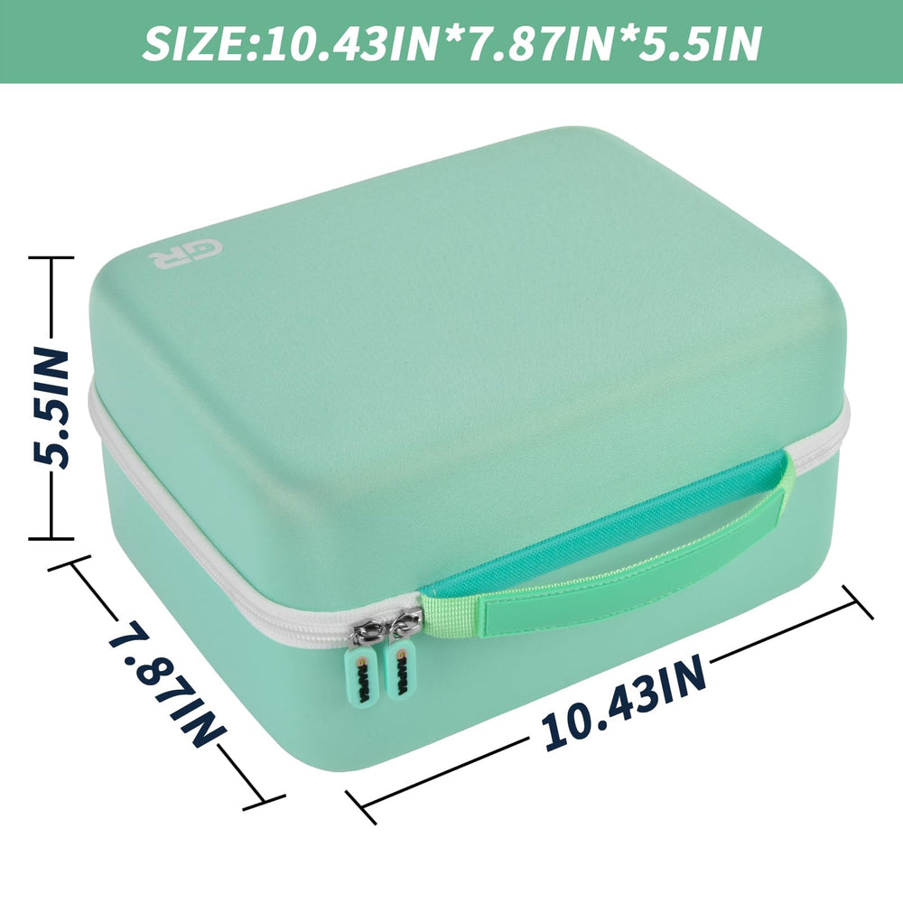 Grapsa double zippers enable smooth opening and closing on the go.