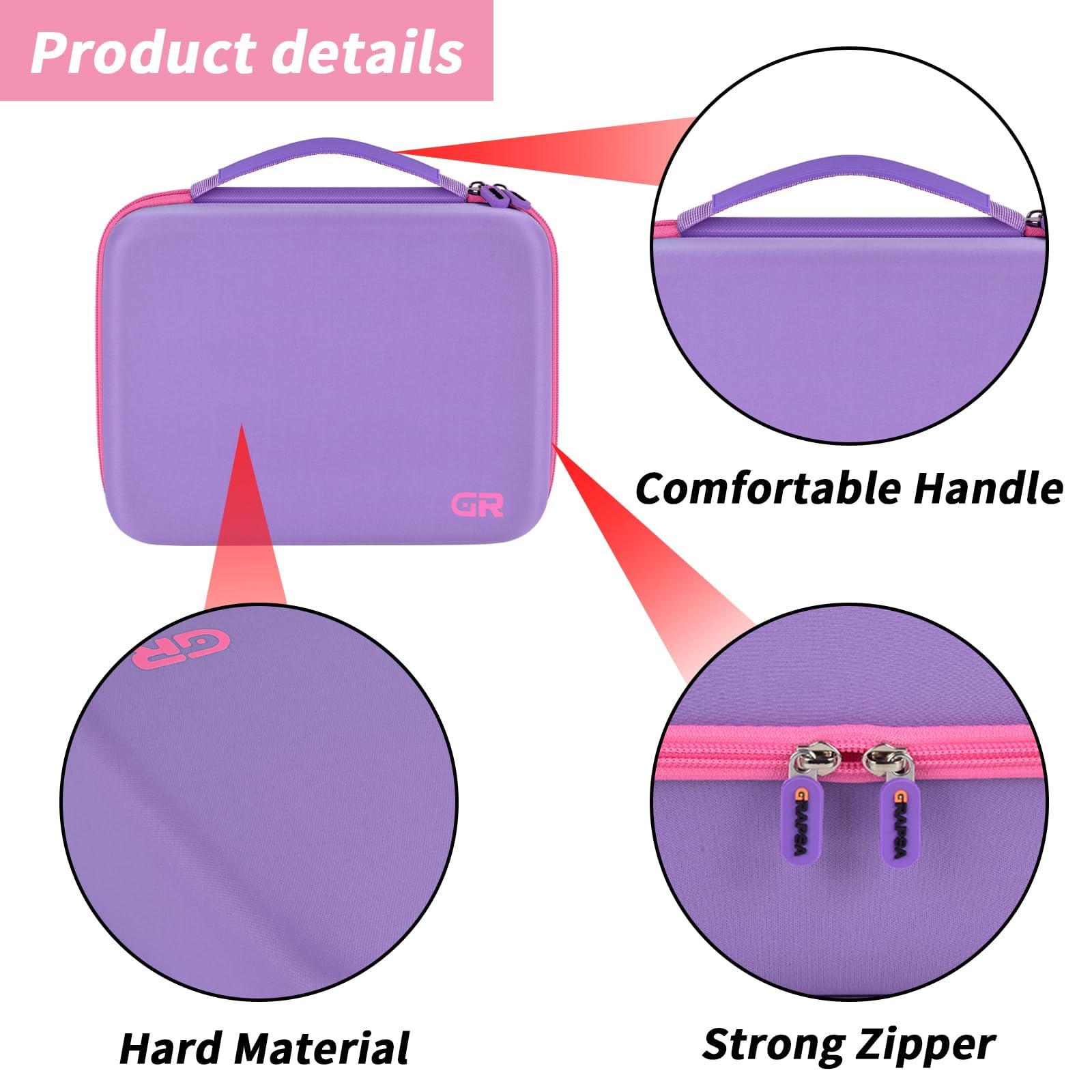Grapsa case protection against drops, water, and dust during travel