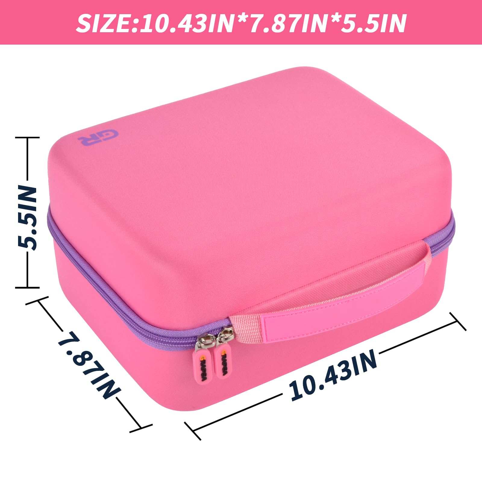 Grapsa shockproof and water-dust resistant case protects toys in everyday play.