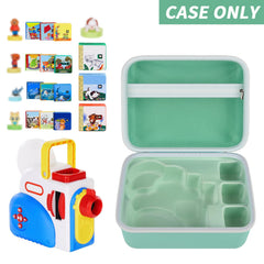 Grapsa travel organizer with mesh pocket helps carry multiple story sets neatly.
