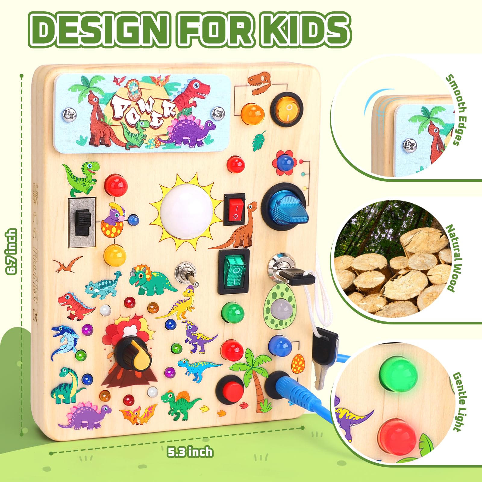 Grarain Busy Board travel-compact-case demonstrates portable learning on the go