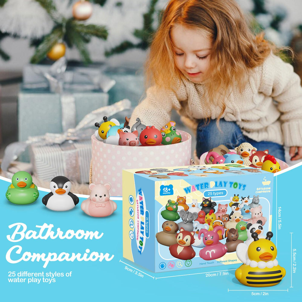 Grarain easy-clean no-hole ducks, perfect for bath-time maintenance