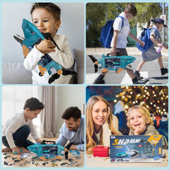 Grarain Shark LED Ocean portable handle provides on-the-go gifting appeal.