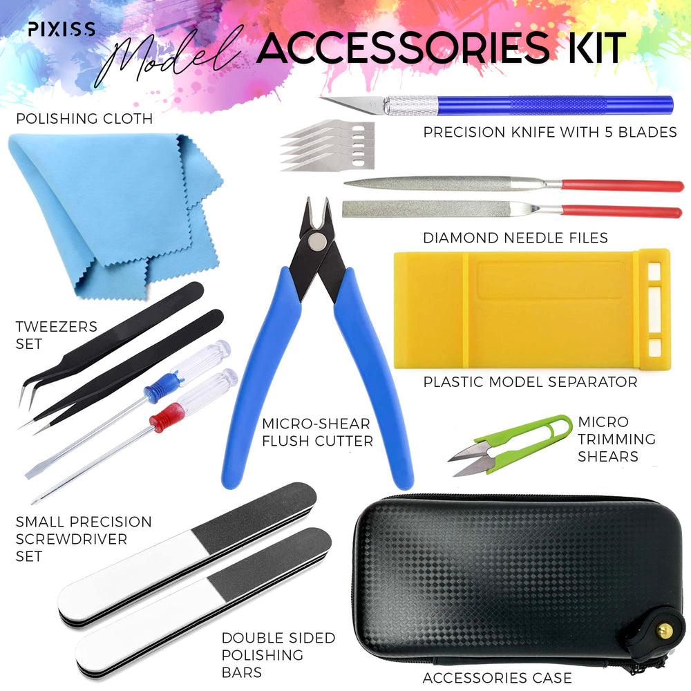 GRAS Art Bundles Pixiss tool kit front view for beginner-friendly setup