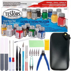 GRAS Art Bundles Testors paint bottles in glossy yellow for vibrant model color
