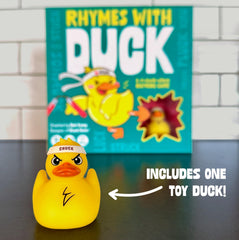 Gray Matters Games Rhymes with Duck compact-travel-box ideal for travel games.