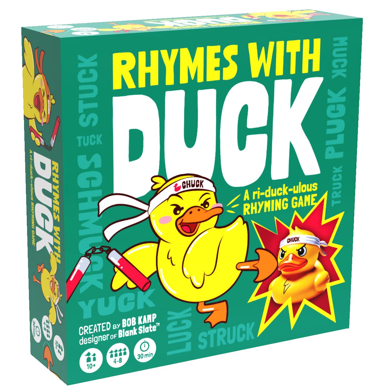 Gray Matters Games Rhymes with Duck board-game-play for quick family fun.