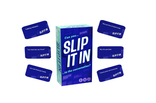 Slip It In phrase slips from Gray Matters Games spark witty conversations.