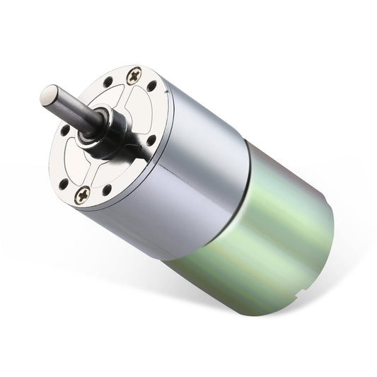 Greartisan DC geared motor exterior view showing compact high-torque design