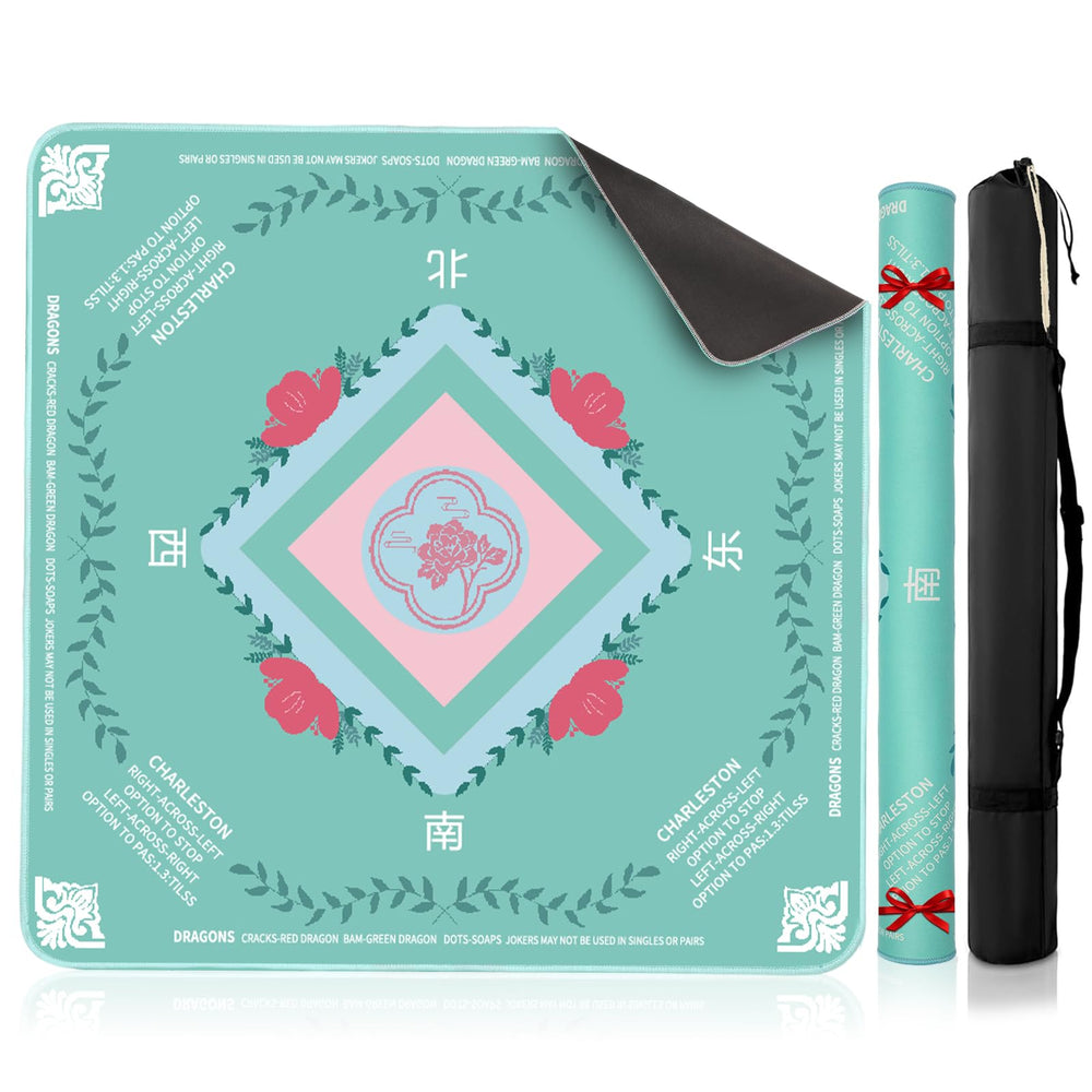 Great Dachong mahjong table mat with 31.5x31.5 inch surface for stable tile play.