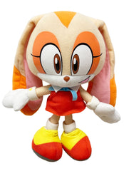 Great Eastern Cream the Rabbit plush, 7.5 inches tall, a cozy Sonic fan collectible.
