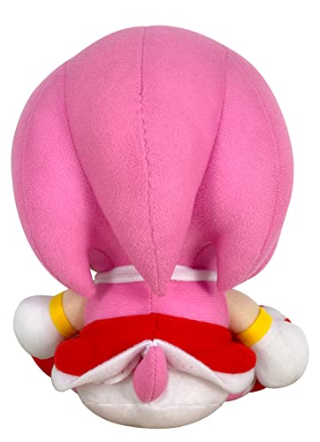 Great Eastern Entertainment Amy plush close-up shows soft fur and vibrant pink colors.